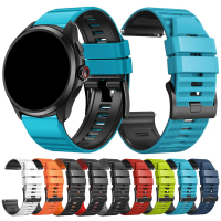 สายนาฬิกาอัจฉริยะ, สำหรับ TicWatch Pro 5, สายนาฬิกาเปลี่ยน, สายรัดข้อมือสร้อยข้อมือซิลิโคน, เข้ากันไ