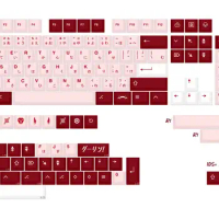 152 Keys/set PBT 5 Sides Dye Subbed Key Caps GMK Darling Keycap Cherry Profile Japanese Keycaps With