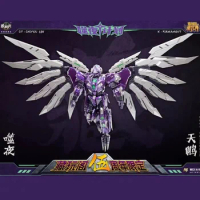 CANG-TOYS Transformation CT CT-CHIYOU 03X Divebomb Predaking Fifth Anniversary Purple X-Firmament Action Figure Robot With Box