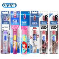 Oral B Child Electric Toothbrush Pro-Health Dental Hygiene Rotating Brush Heads Gum Care Battery Powered Teeth Brush for Kids 3+