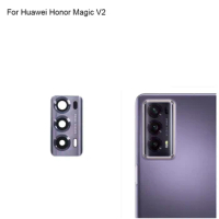 High quality For Huawei Honor Magic V2 Back Rear Camera Glass Lens test good For Huawei Honor Magic V 2 Replacement Parts