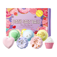 Fun Bath Salt Balls 7-Piece Set