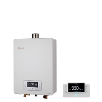 (全省安裝)林內16公升數位恆溫強制排氣FE式熱水器天然氣(彰化以北)RUA-C1630WF_NG1 ★送陶板屋餐券3張