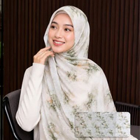 Pashmina VIscose Printed - Pashmina Viscose Motif - Kiyora Shawl by Fasa Hijab Jade