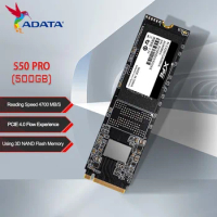 ADATA XPG GAMMIX S50 Pro NVME PCIe Gen4.0 M.2 500GB/1000GB Internal Solid State Drive ADATA SSD for PC and Laptops Storage