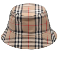 BURBERRY 經典Vintage Check格紋漁夫帽(米色)