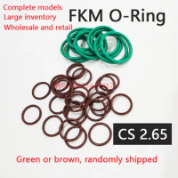 100pcs FKM Fluorine Rubber O-Rings ID 185/190/195/200*2. 65mm
