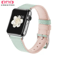 Genuine Leather strap For Apple Watch Band 45mm 41mm 44mm 40mm 49mm bracelet watchband iwatch series 5 4 3 se 6 7 8 ultra