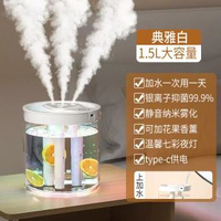 加溼器家用靜音大霧量臥室冷氣機加溼器淨化器便攜香薰機小型宿舍