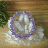 幸水晶 - 幸水晶 - 【薰衣草紫水晶】( Lavender Amethyst) 9mm+，有助保持頭腦清晰,提升工作效率 1pc
