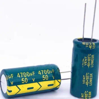 100pcs-20pcs 4700uF 50V 18*35mm Electrolytic Capacitor 50v 4700uf Quality Electrolytic capacitors 105 Centigrade