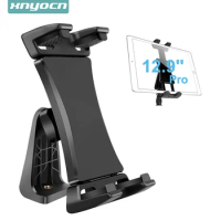 Portable 2In1 Rotatable Soporte Tablet Stand 360° Rotation Holder Clip Adjustable Mount For iPad Pro 12.9 Mini Xiaomi Huawei Pad