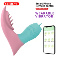 Wearable Heating Wireless Dildo Vibrator For Women App Remote Control Vibrating Panties G Spot Clitoris Stimulator Sex Toy