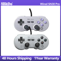 8BitDo Wired SN30 Pro Support For Windows 10/11/Android/macOS /Nintendo Switch/Switch Oled/Switch Lite USB Gamepad