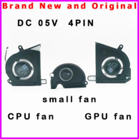 New Laptop CPU GPU Cooling Fan Cooler for ASUS Zephyrus M16 GU604 GU604VI GU604VZ-0026A13900H-NBLM DC 5V