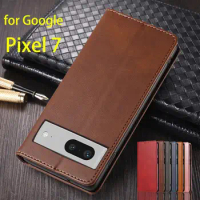 Leather Case for Google Pixel 7 / Pixel7 6.3" Card Holder Holster Magnetic Attraction Cover Wallet Flip Case Capa Fundas Coque