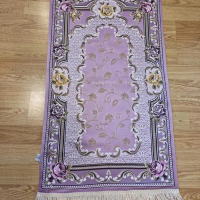 sajadah turki merek ottoman ipek empuk dan tebel - Ungu