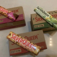 Silverqueen cashew/almond 25gr isi 10