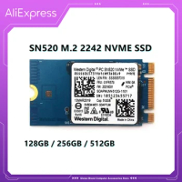 Original WD SN520 512GB 256GB 128GB M.2 2242 NVME Internal Solid State Drive Western Digital M.2 2242 NVME SSD For Laptop