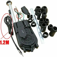 Universal Car Auto SUV AM FM Radio Electric Power Automatic Antenna Aerial Kit 12V Exterior Vehicle Aerials Pro Auto Replacement