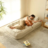 Lazy Sofa Sleepable Lying Home Internet Celebrity Human Dog Kennel Bedroom Tatami Foldable Single Small Sofa Bed