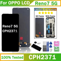 6.43" Original For OPPO Reno7 5G LCD CPH2371 Display Touch Screen Digitizer Assembly For OPPO Reno 7 5G LCD