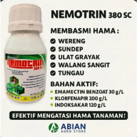 NEMOTRIN INSEKTISIDA 380 SC | 250 ML | Pembasmi Hama Gulma Rumput Liar Padi Racun Ulat Paling Ampuh