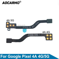 Aocarmo For Google Pixel 5a 4A 4G/5G Signal Antenna Connector Motherboard Connection Flex Cable Replacement Parts