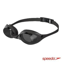 【SPEEDO】成人運動泳鏡 Cyclone 3(黑/灰)