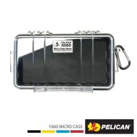 美國 PELICAN 1060 Micro Case 微型防水氣密箱 透明 黑色 公司