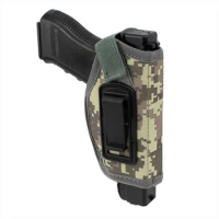 Tactical Nylon Holster Concealed Gun Carry Airsoft Shooting Gun Holster Belt Waist Pouch Fit Most Of Pistols Hunting Accessories