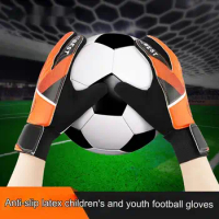 Children's Football Goalkeeper Gloves Latex Anti-collision Goalkeeper Gloves Hand Protection Anti-collision