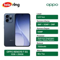 HP OPPO RENO 15F 5G 12/256GB BIRU TUA