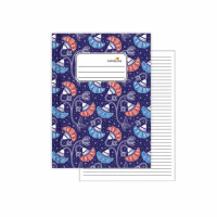 Hard Cover Book Kwarto Paperline 100 200 lembar / Buku Kwarto Batik Paperline / 100 Lembar / 200 Lem