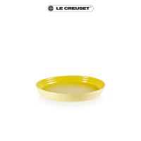 【Le Creuset】瓷器新采和風系列圓盤17cm(閃亮黃)