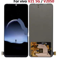 TFT LCD For Vivo V21 5G LCD V2050 Display Accessories with Touch Screen Digitizer Black