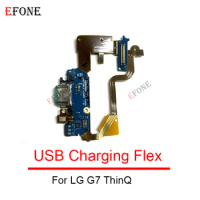 10PCS NEW For LG G5 G6 Plus G7 G8 G8X ThinQ Charger USB Dock Charging Dock Port Board With Mic Microphone Flex Cable