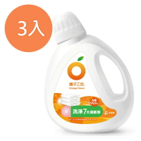 橘子工坊 天然濃縮洗衣精-低敏配方 1800ml(3入)/組【康鄰超市】
