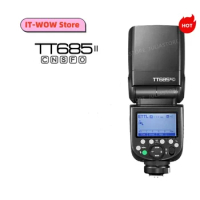 Godox TT685 C TT685II C Speedlite High-Speed Sync External TTL For Canon Flash 1100D 1000D 7D 6D 60D 50D 600D 500D