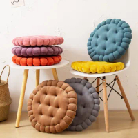 Decorative Washable Adorable Biscuits Design Seat Cushion for Hotel