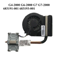 SZWXZY Excellent For HP Pavilion G4-2000 G6-2000 G7-2000 CPU Cooling Fan Cooler 683191-001 683193-001 Heatsink 100% Working
