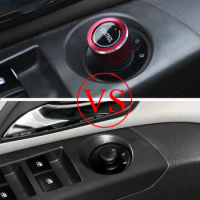 Car Rearview Mirror Push-Button Knob Cover for Chevrolet Cruze 2009-2014 Accessories Control Button Switch Sticker