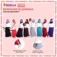 (BISA COD) Rocella Rok Celana Sporty Olahraga Running Jogging Muslimah Lari Rocella Sporty