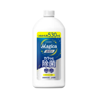 【LION 獅王】Charmy Magica濃縮洗潔精補充瓶(530ml 檸檬/柑橘薄荷/白玫瑰)
