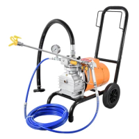 860 model Electric High Pressure Airless Paint Sprayer , Painting Machine, 8L flow,with single spray gun