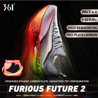 mysf[361 degrees]361 Darjah Kasut Larian Lelaki  Maraton  Masa Depan Beria 2.0 Penyerapan Kejutan Ke
