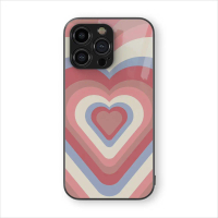 Casing HP Glossy Love Pink Untuk IPhone/Oppo/Samsung/Vivo/Realme/Xiaomi/Poco Softcase Flippercase