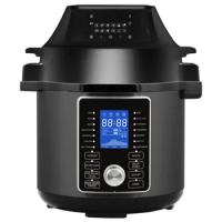 New arrival instant duo 7-in-1 pot 6l non electric aluminum pressure cooker with air fryer