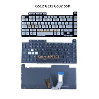 New Original Laptop US Monochrome/RGB Backlight Keyboard for Asus ROG G512 G512L G512LV G531GT GL531 SCAR 3 4 Plus S5D