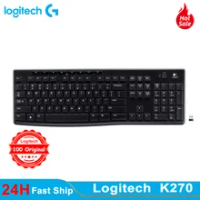 Logitech K270 Wireless Long-Range Keyboard Laptop Desktop Multimedia Keyboard